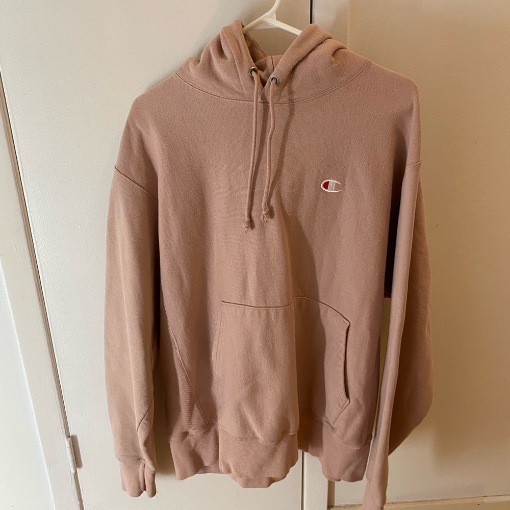 Pink Champion Hoodie Size L/XL